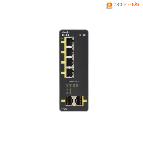 IE-1000-4P2S-LM – Bộ chuyển mạch Ethernet 1000 Công nghiệp của Cisco